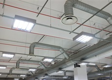 Industrial HVAC Duct System Cleaning by Guardian Services