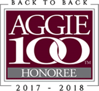 Aggie 100 Honoree 2017-2018